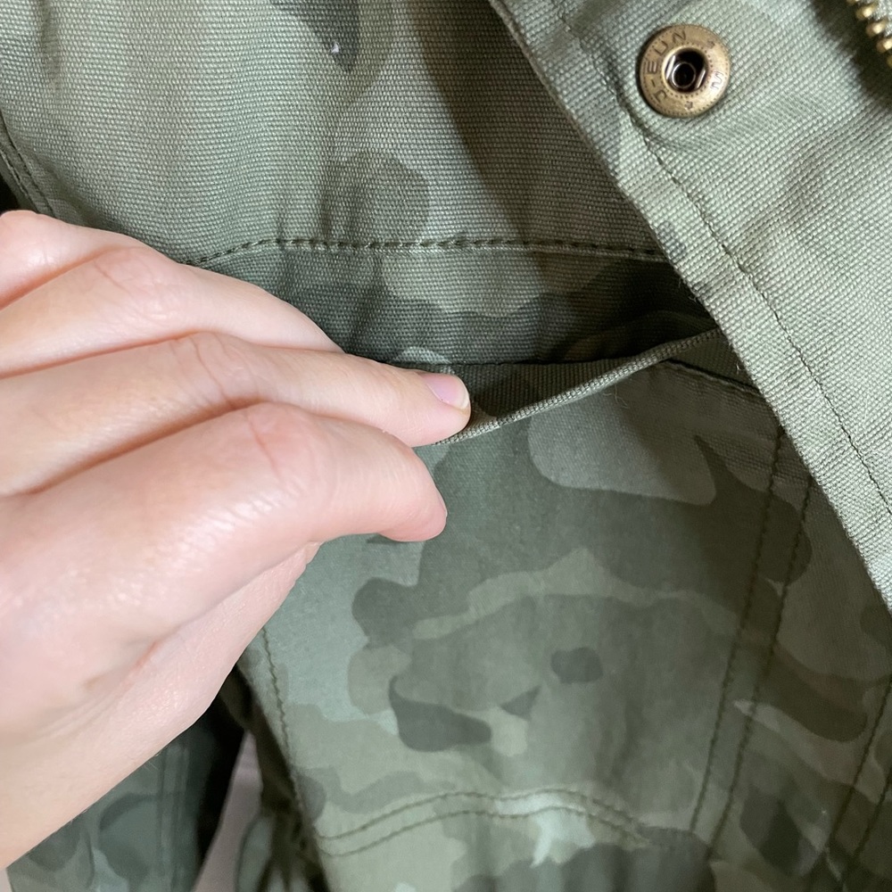 Camo Print Utility Jacket - image 5